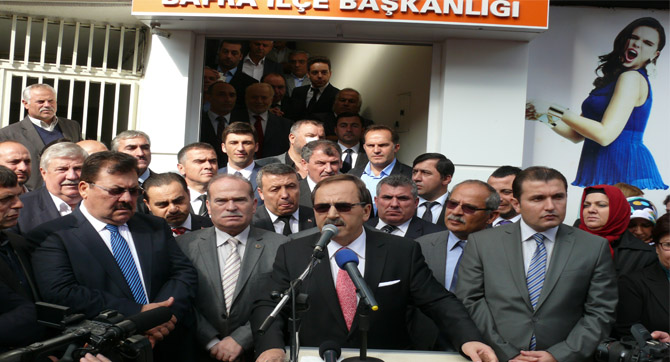 BAŞKAN ŞAHİN ADAY ADAYLIĞINI AÇIKLADI